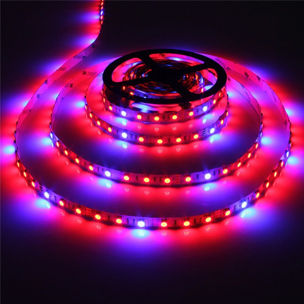 Grow light led strip - Rood/Blauw - 4:1 - 1 meter Grow light led strip - Rood/Blauw - 4:1 - 1 meter